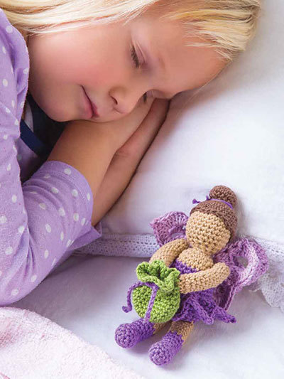 crochet fairy doll